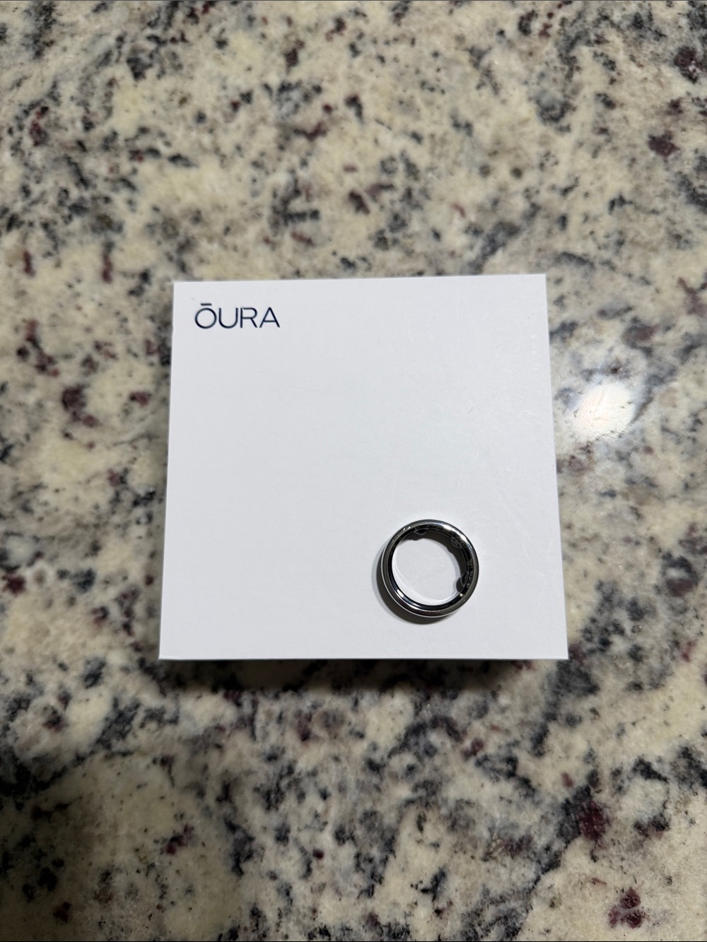 Oura Ring - Polished Silver Tone